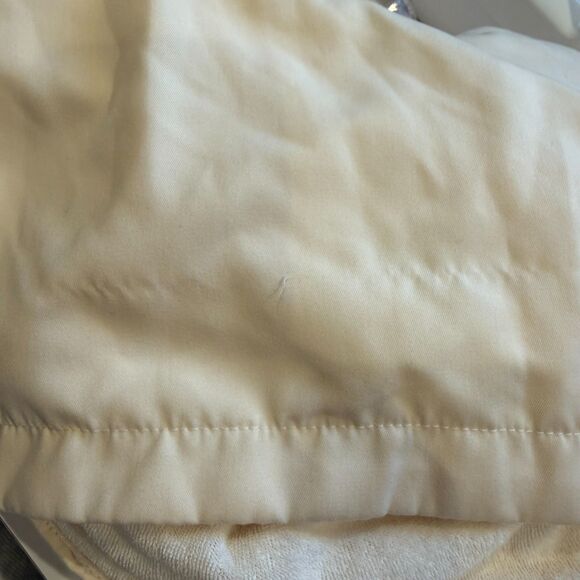 Restoration Hardware ivory terrycloth lined spa bath robe unisex L cozy lounge - Picture 9 of 10